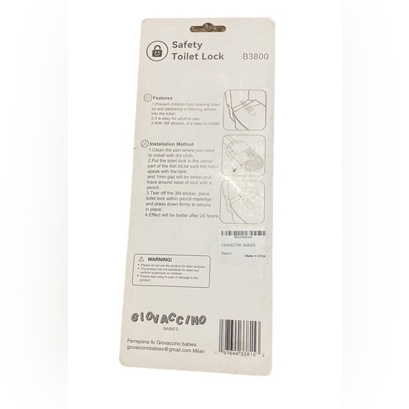 Toddler Safety Toilet Lock New - Picture 4 of 5